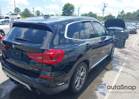 2020 BMW X3 xDrive30I z USA, uszkodzony, nr VIN 5UXTY5C07L9D35336